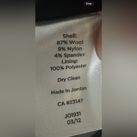 Talbots 16P black blazer (suit jacket) - Picture 5 of 5